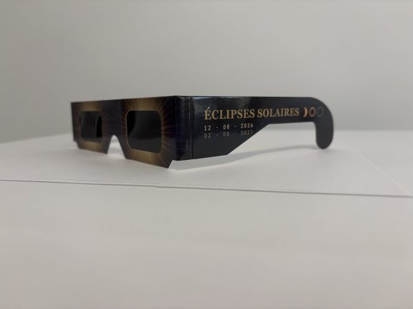 Lunettes éclipse solaire Xythia LSP1 vue de profil Pack 4 — 4 lunettes éclipse