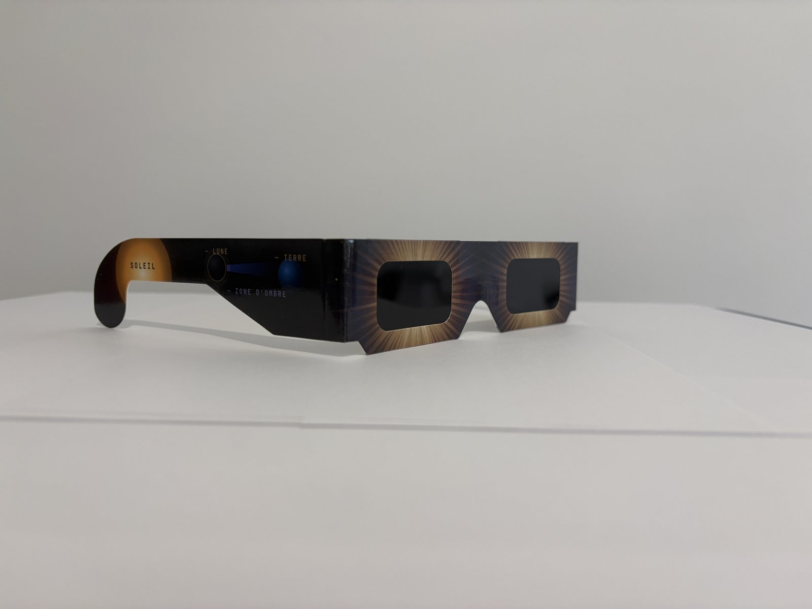 Lunettes éclipse Xythia LSP1 schéma technique
